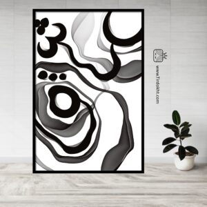 abstract calligraphy painting code 03